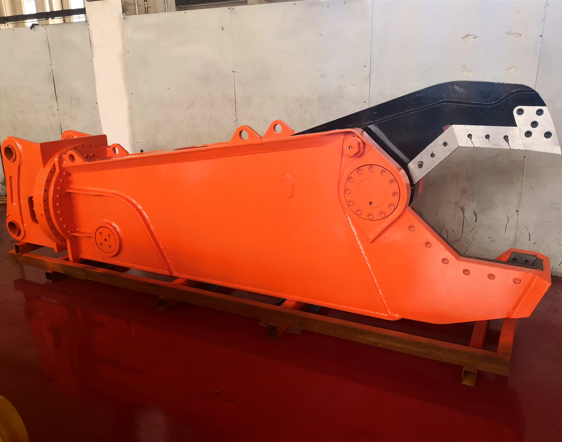 EX45 excavator with hydraulic shear,scrap shears with 18 months warranty