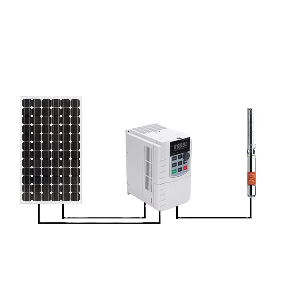 Vmaxpower Solar Pump Inverter 5.5kw Pump DC Inverter Solar Energy System 380V for Fish Farm MPPT Solar Pump Inverter