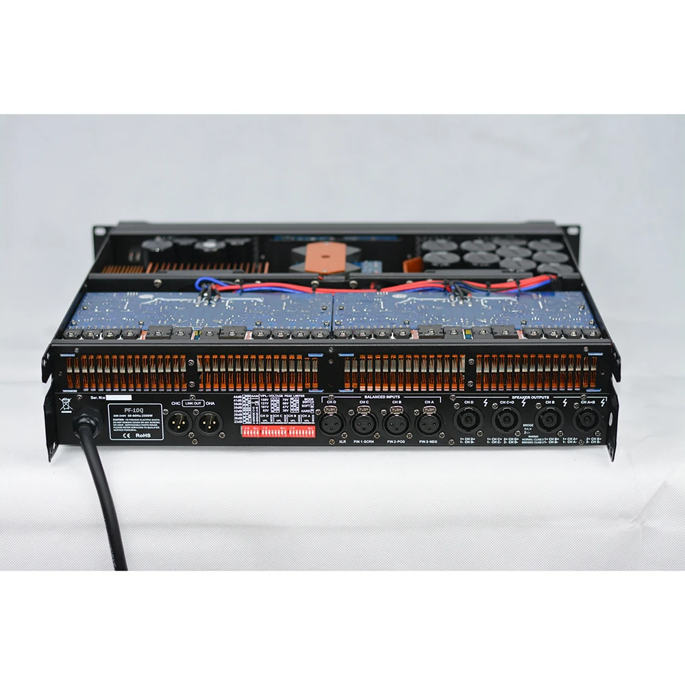 FP series 10000q power amplifier 4 ch professional sound system power amplifier