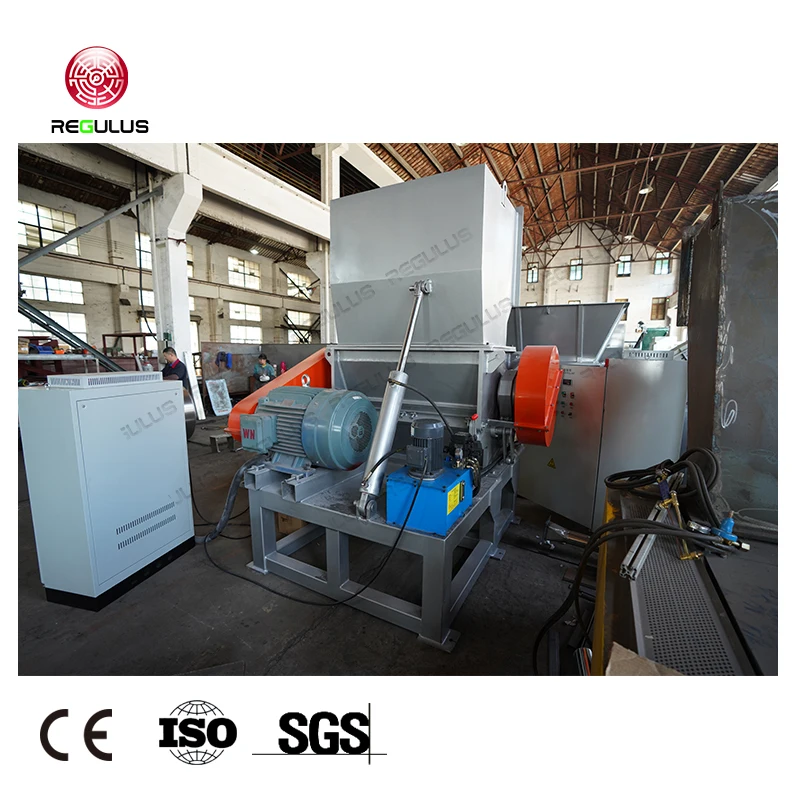 Carpets Plastics Bottles Granulator Machine Ton Bags Crusher Crushing Equipment Paperboard Crushing Granulator