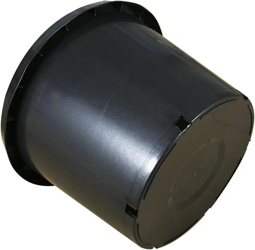 Wholesale 1 3 5 7 10 15 20 Gallon Blow Molding PP PE Planter Black Plastic Plant Nursery Pots