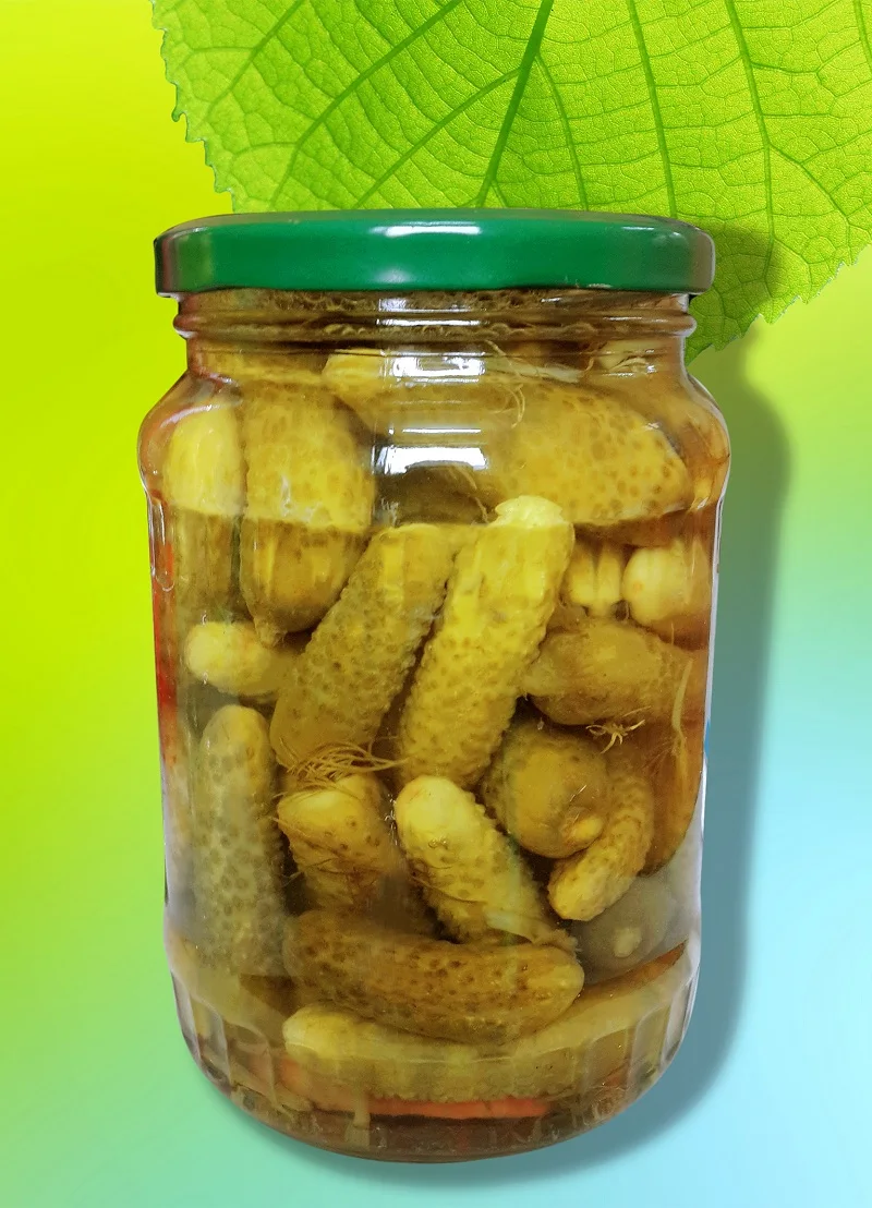 Производство качественных маринок сладко-кислый маринованный детский консервированный огурец для России Whatsapp 0084 989 322 607