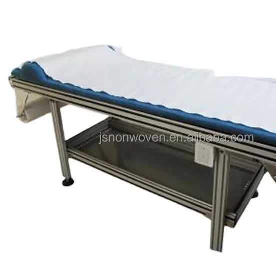 Nonwoven Fabric Hospital 0.8M/1.0M/1.2M PRECUT Paper Bed Sheet nonwoven disposable hospital bed sheet