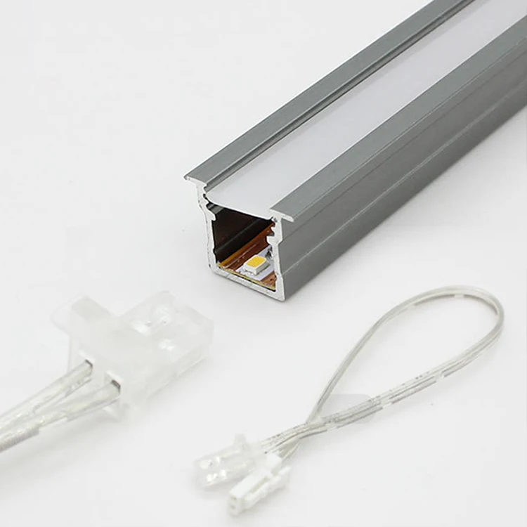Cabinet slotted line lights can be customized with embedded cabinet LED lights without soldering LED embedded line lights