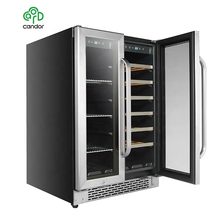 JC-116A2EQ OEM custom 36 bottles compressor built in electrical wine cooler refriger home appliance