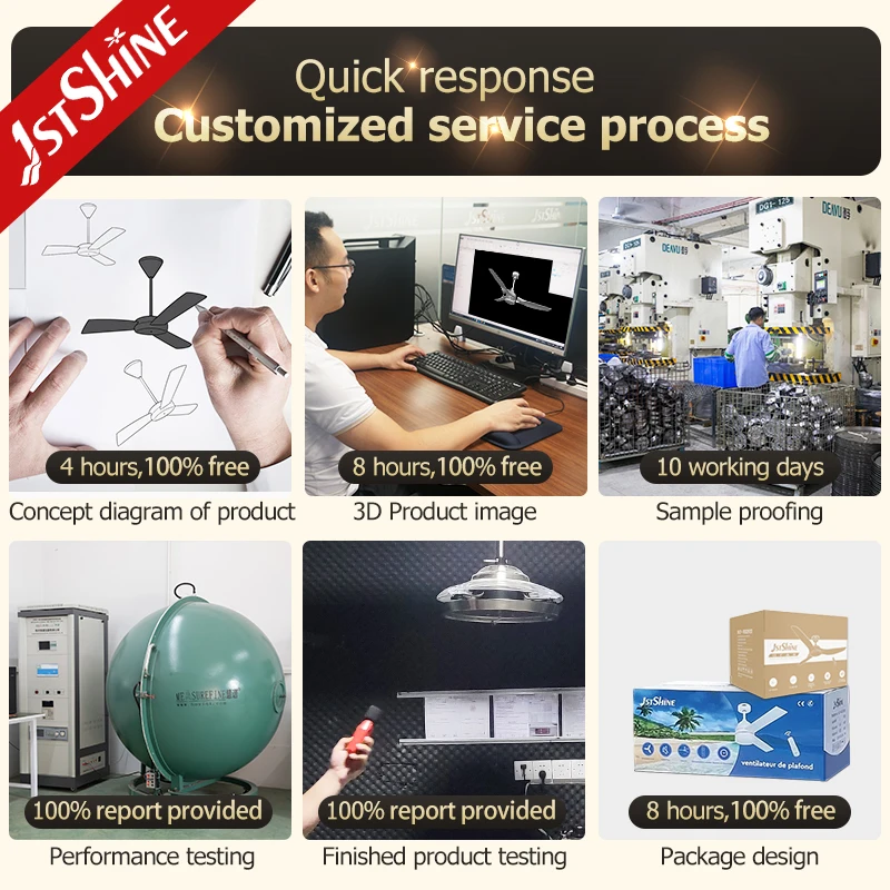 1stshine ceiling fan european styles mute 3 blade remote control bldc modern led ceiling fan for home hotel