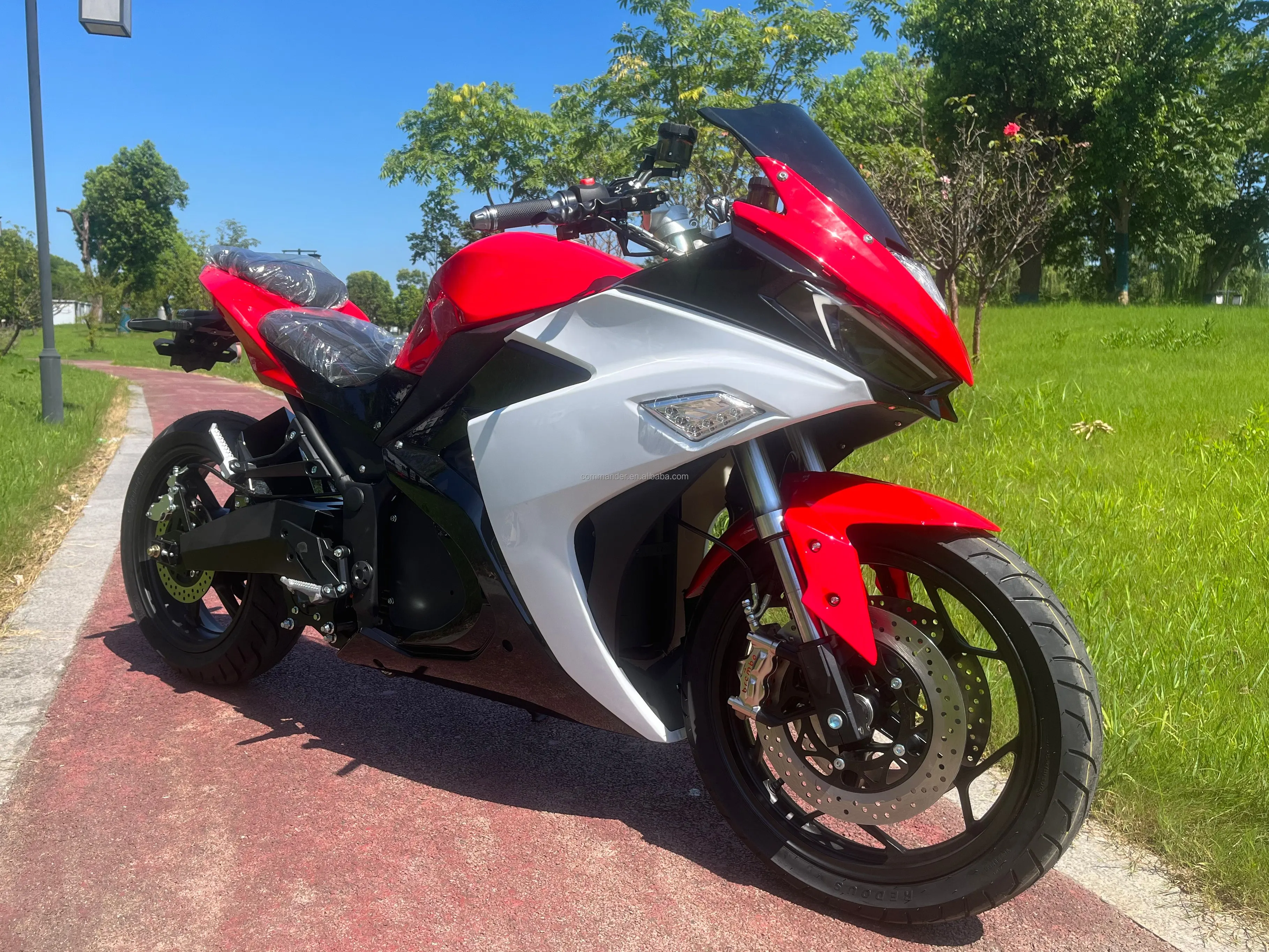 8000W 72V 80AH Lithium Battery Moto Eletrica Racing Electric Motorcycles with 100KM/H and 150KMS Range