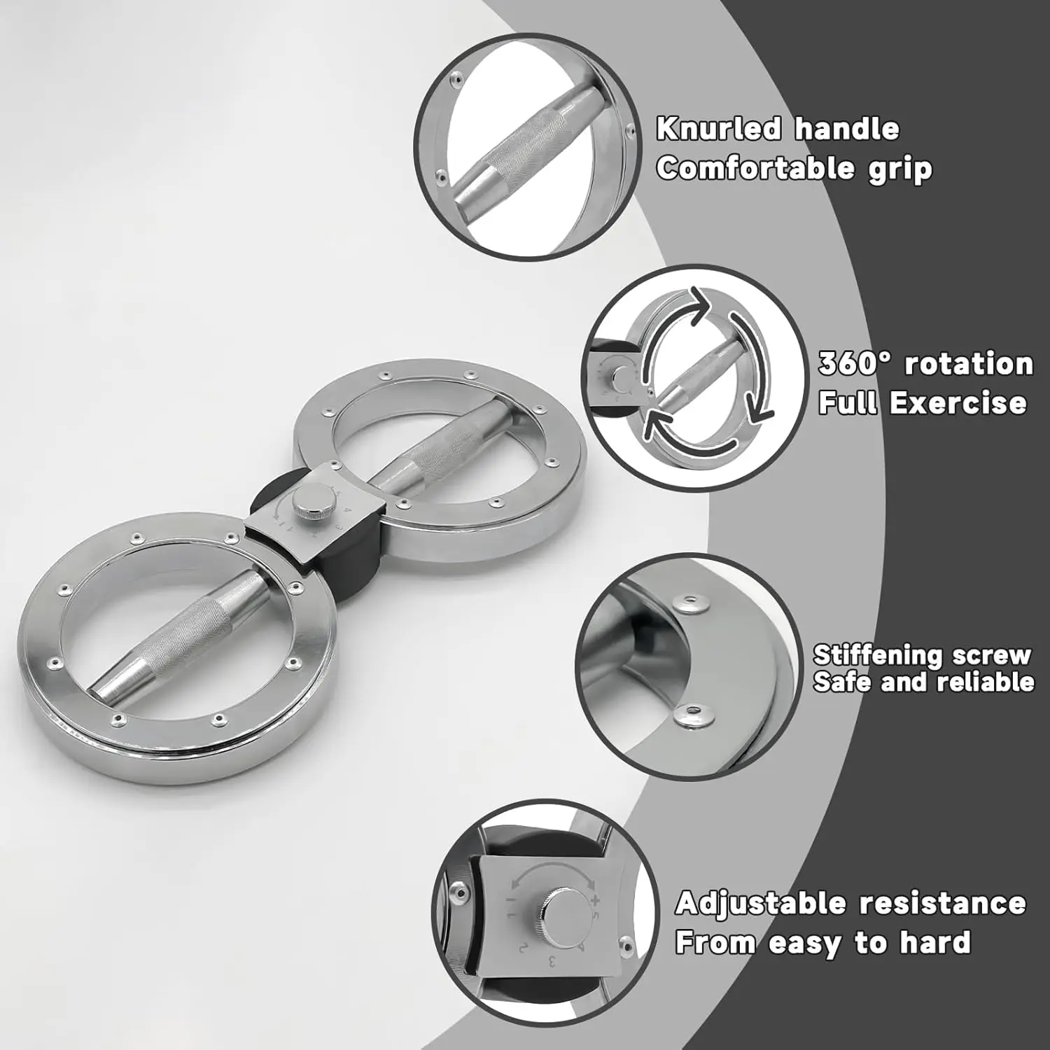 Multifunctional Spinning Burn Rotator Machine 360 Degree Rot for Forearm Trainer