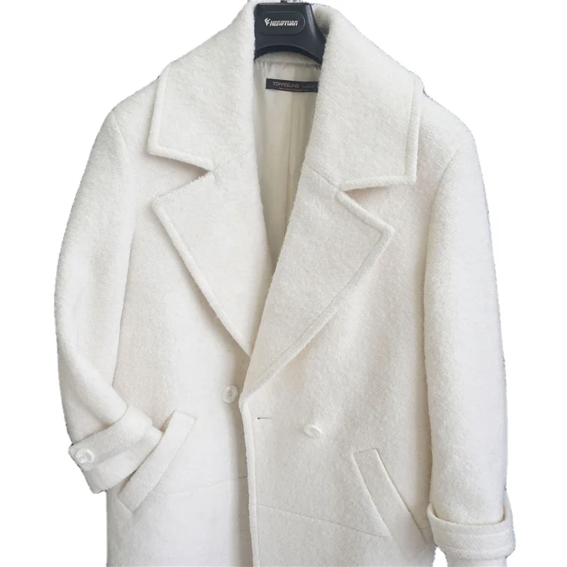 Good price knit wool boucle fleece fabric for coats