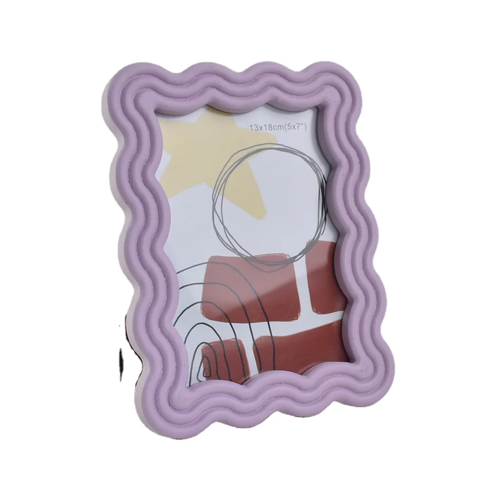 Wholesales Custom Factory Wooden Carved MDF Photo frame 4x6 5X7 Photo Frame