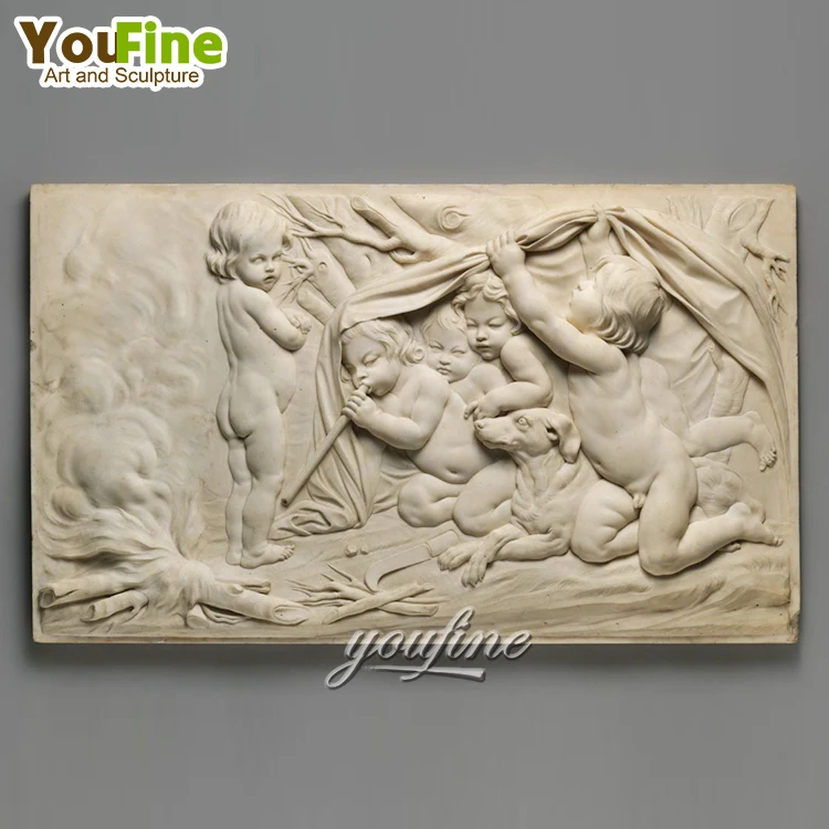 Large Size Classical Roman Hand Carved Marble Figure Statue Sculpture Stone Reliefs for Indoor or Outdoor