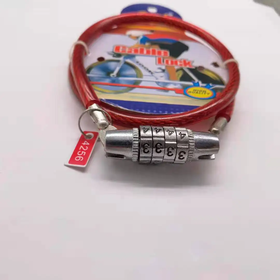 
Factory new product cheap chain lock safety outdoor lock bicycle password lock 