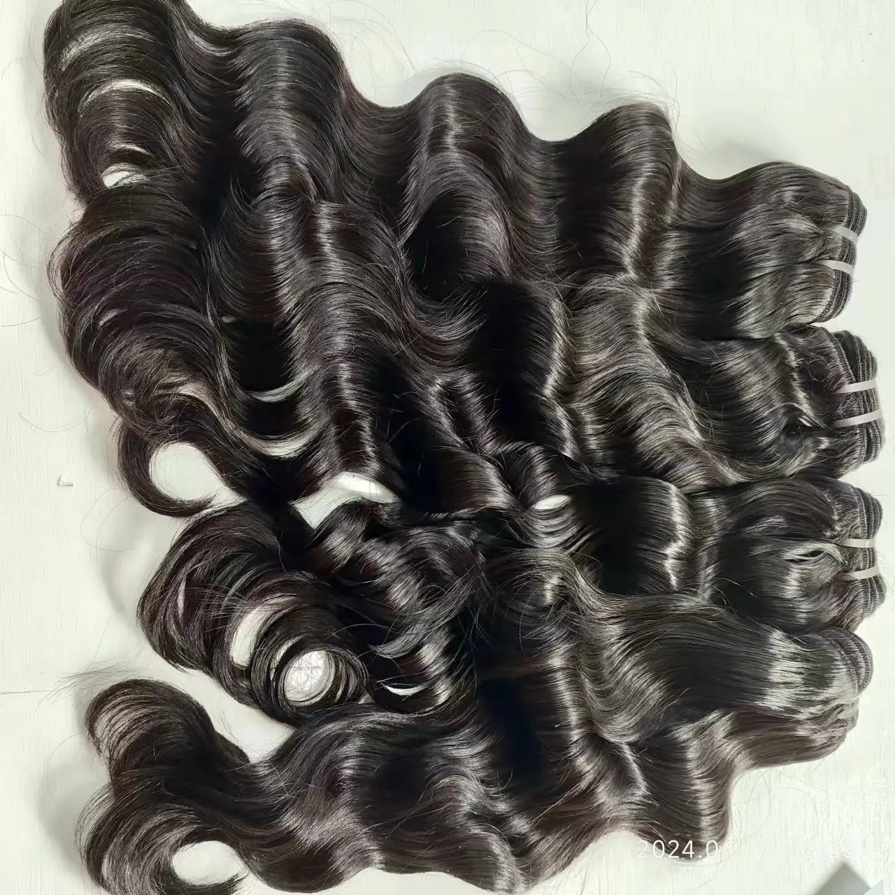 100% Raw Virgin Hair Vietnam Wholesale price -Top Quality Hair Bundles - Natural wavy