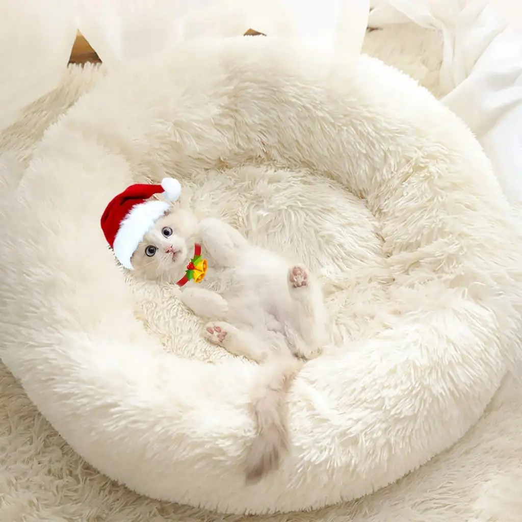 Hot Sale Small Dog Medium Big Dog Bed Round Fleece Pet Bed Four Seasons General Pet Bed Dog House