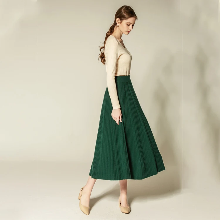 Hot selling Custom women sexy women solid color long pencil maxi skirt