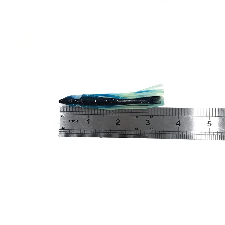 2.5inch Soft Plastic Octopus Skirt Saltwater Tuna Fishing Lure Octopus Bait fishing tackle