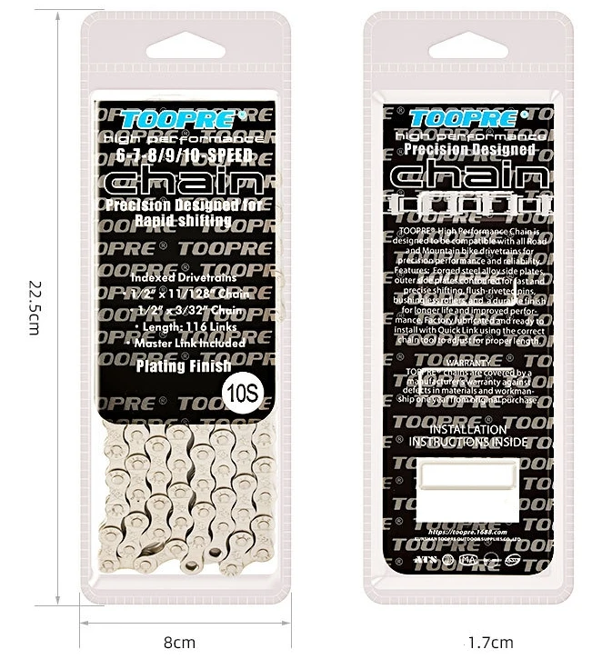 18123 6-7-8s/9s/10s MTB Mountain Bicycle Chain Folding Road Bike Chain