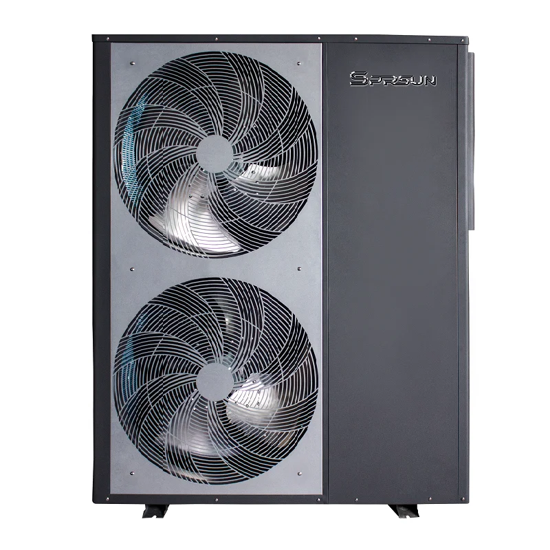 OEM White Stainless Steel High COP DC Inverter air Source Heat Pump 16kw
