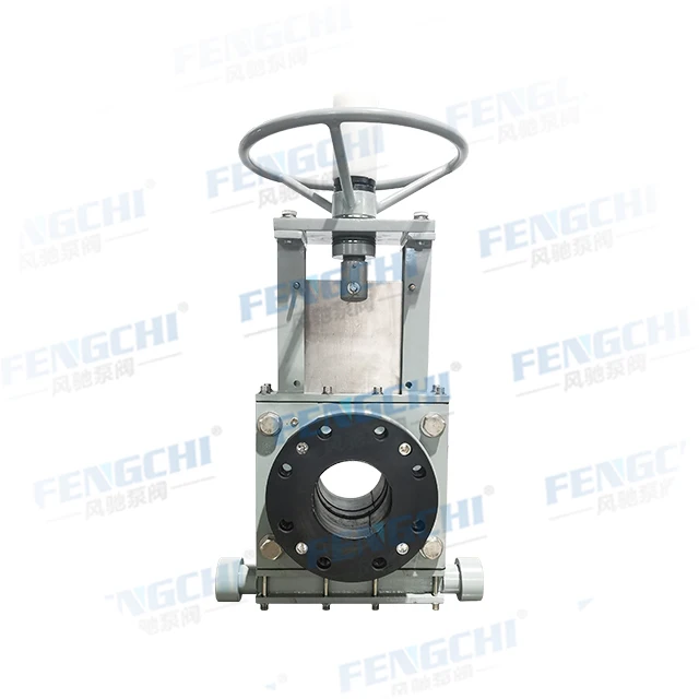 Slurry knife gate valve size can be customized