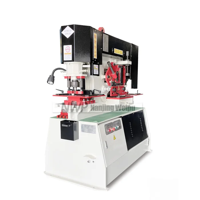 Hot Sale Angle Iron Notching Round Rod Cutting Machine Q35Y-40 Hydraulic Ironworker