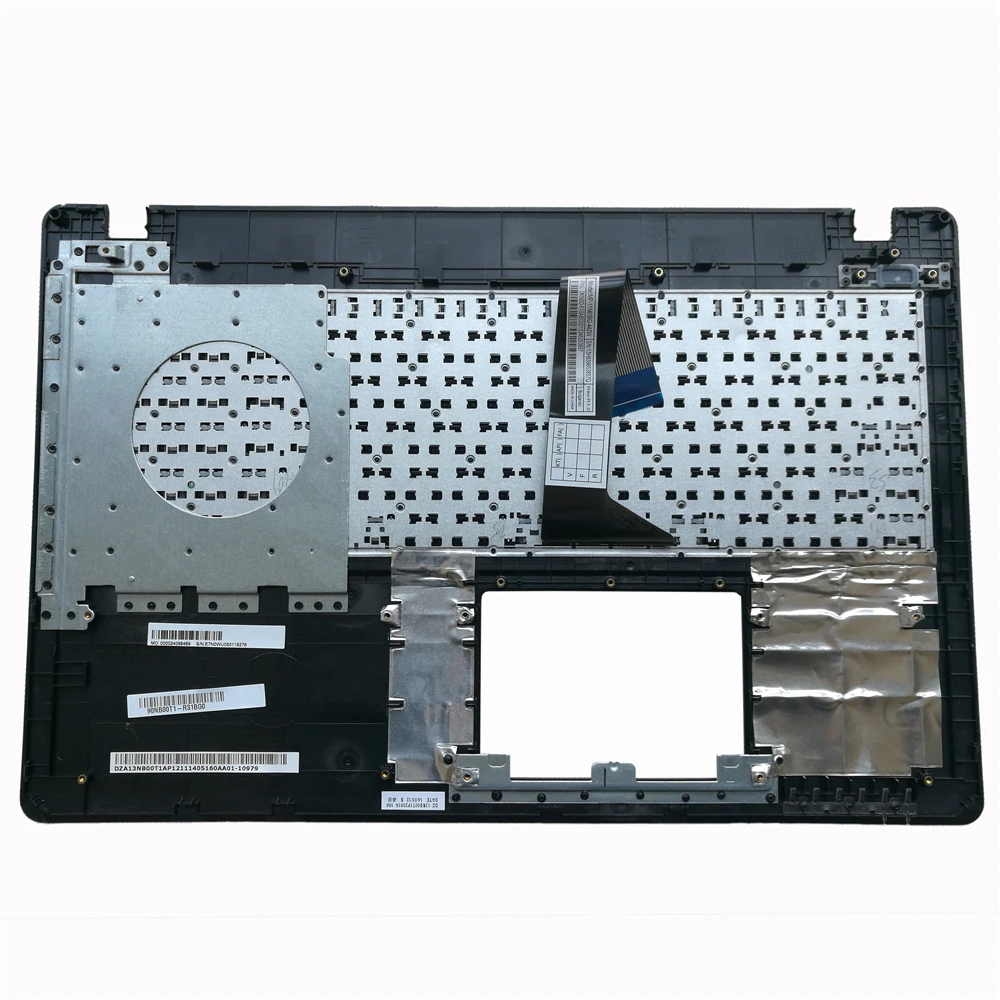 Производитель клавиатуры для ноутбуков ASUS X550, X550C, X550CA, X550CC, X550CL, X550D, X550VL с длинным кабелем и серебристой крышкой