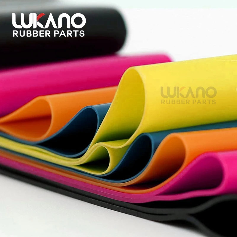 0.35mm-1.1mm yoga resistance fitness rubber band indoor outdoor fitness equipment