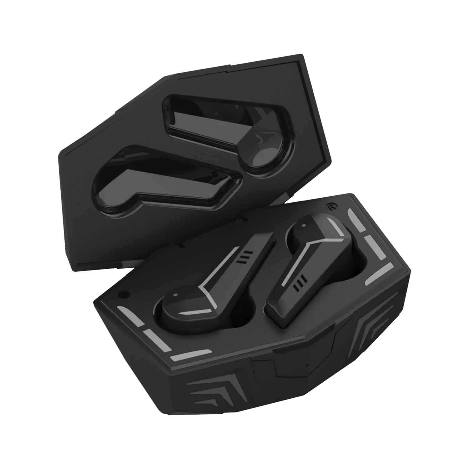 Игровые наушники TWS Games беспроводные шумоподавляющие басовые 3D объемные