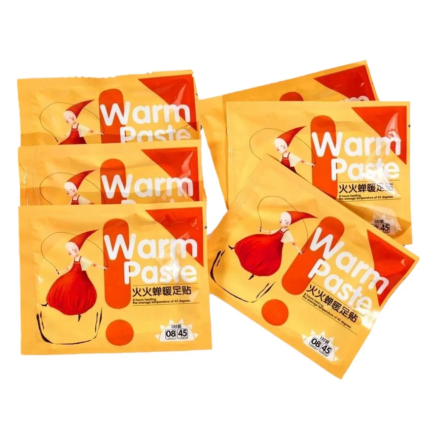 Winter Body Warm Adhesive Foot Warmer Sticker for Hand Feet Leg Warming Thermal Equipment
