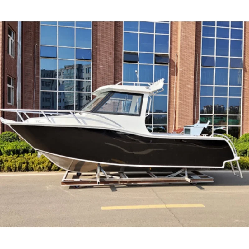 Professional Manufacturer Optional length 6.25m cuddy cabin 20.5ft aluminum fishing boat