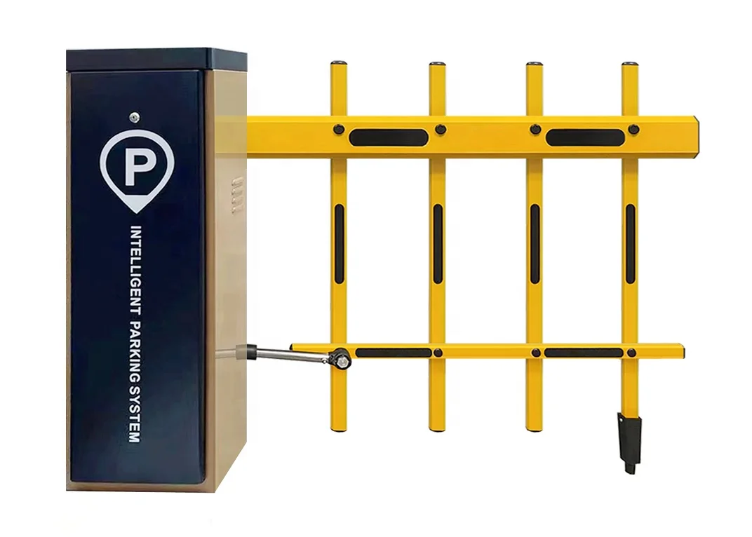 Automatic Heavy Duty Industrial Automatic Boom Road Barrier Gate Car Parking Lot System With Traffic Signal Lights