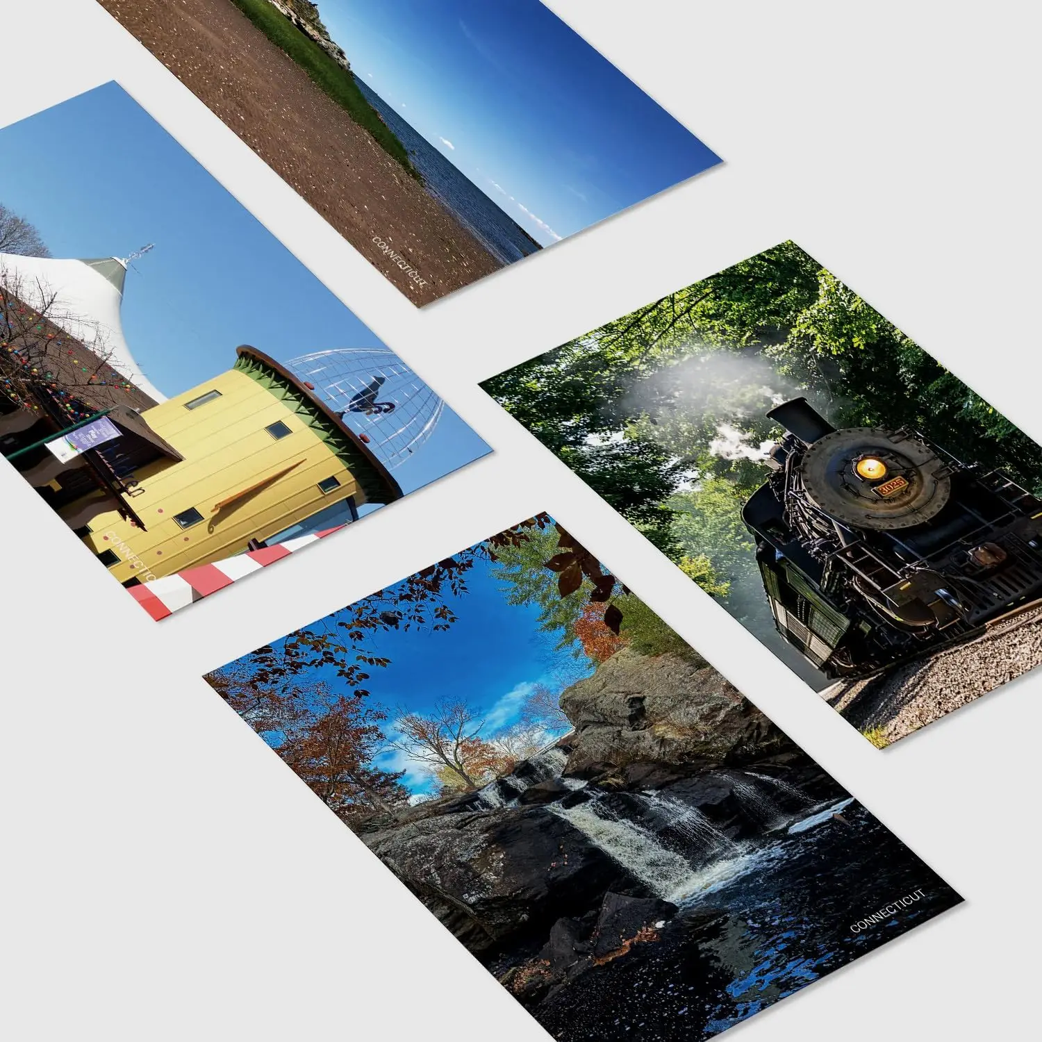 Landscape Postcards  Postcards from Around the World Greeting Cards for Business World Travel Postcard for Mailing