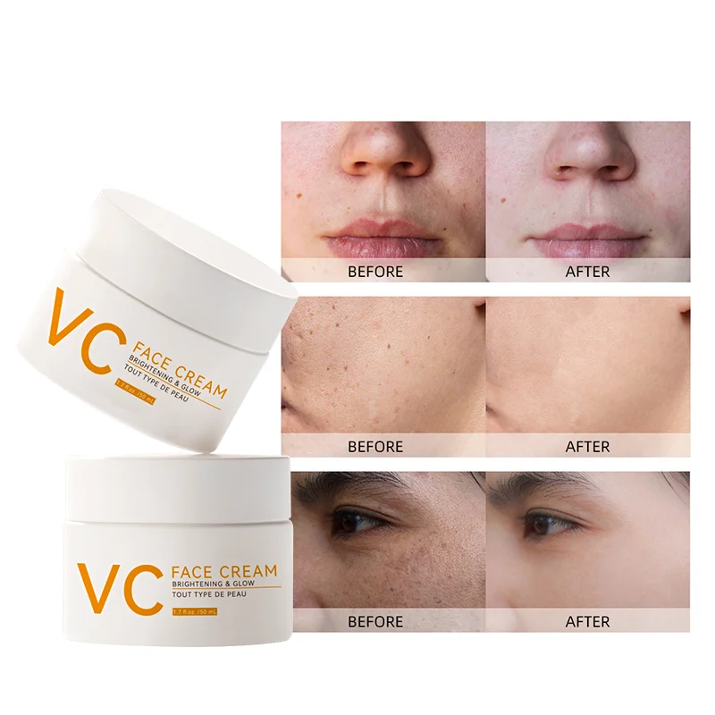 Enjoy Skin Vitamin C Whitening Brightening Glow Skin Hydrate Soft Smooth VC Moisturizer Moisturizing Face