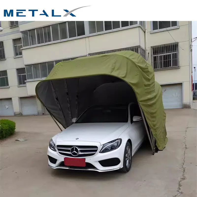 Сборный мобильный стальной каркас сверхмощный автомобильный портовый гараж 20x20 оцинкованный полуавтомобильный