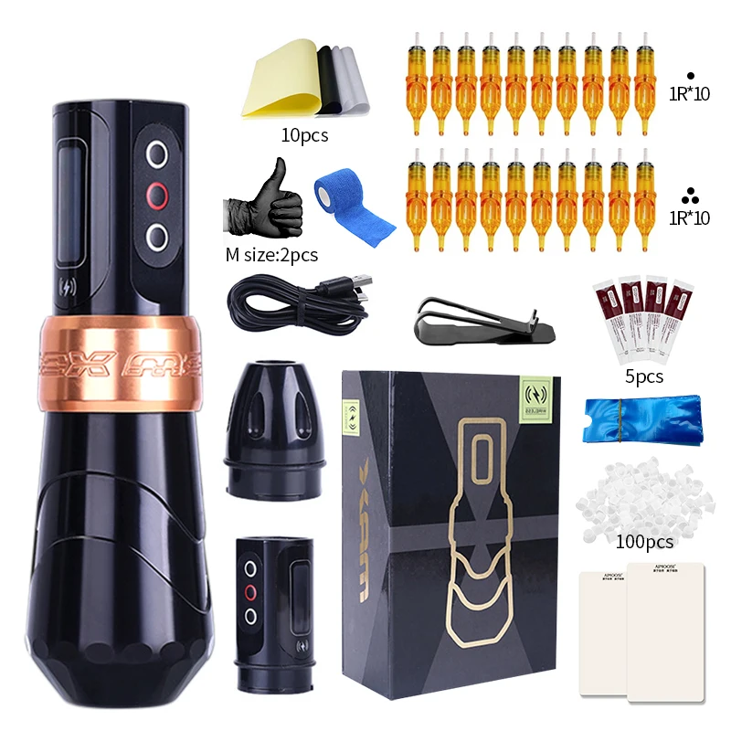 Tattoo Machine Kit Factory Wholesale Tattoo Gun Set Tattoo Kits for Beginners Popular