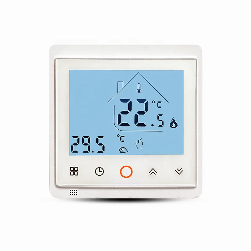 Tuya Wifi Heat Pump Thermostat Weekly Programming Digital Room Touch Screen Boiler Temperature Controller