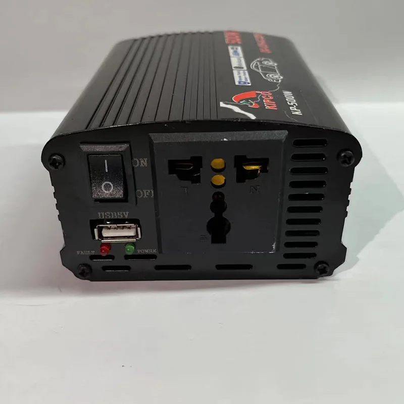 Заводской инвертор от постоянного тока до переменного чистый синусоидальный 12 В 220 500 Вт 1 кВт 2 3 3000 автомобильный преобразователь аккумулятора