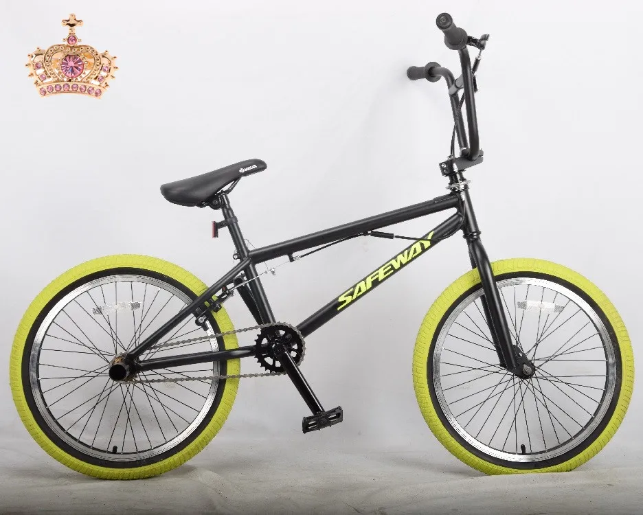 Итайский завод по изготовлению профессионально сделано 20 дюймовая сталь BMX с бетонный тормоз клещевого типа и wellgo для езды на велосипеде