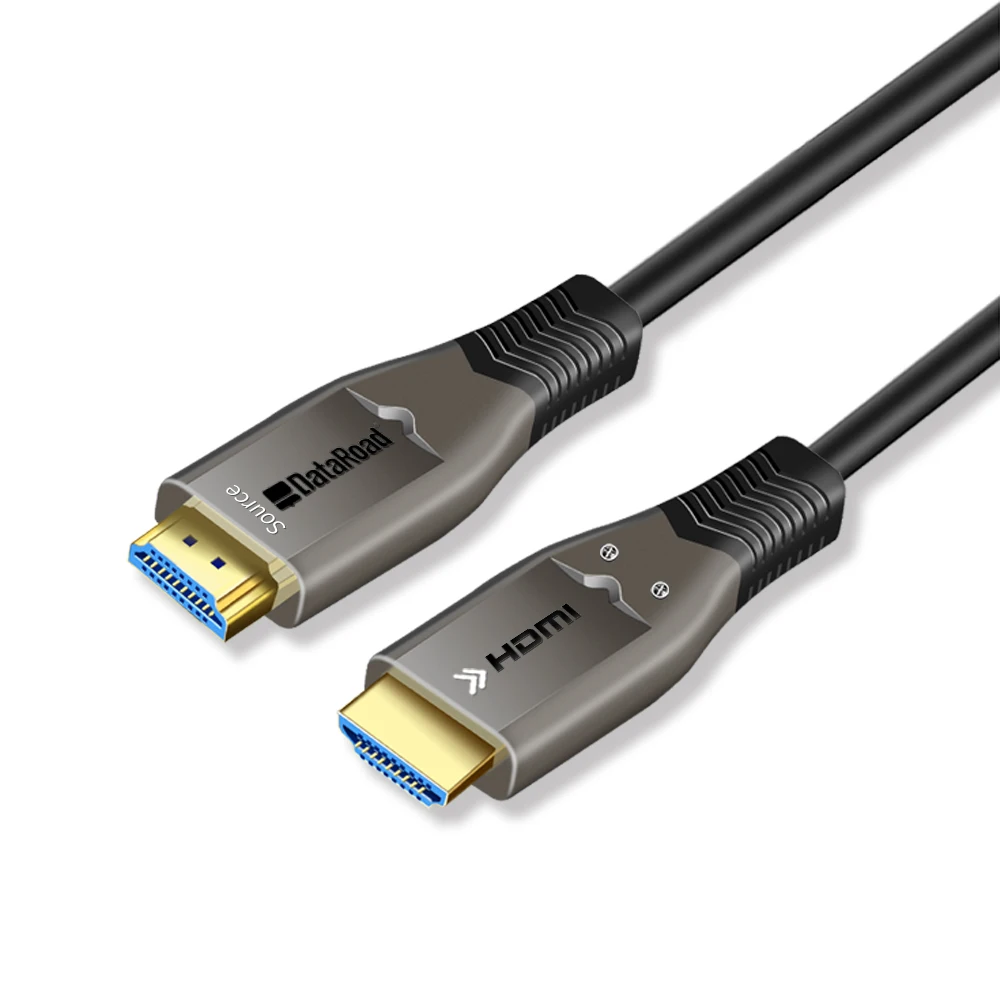 
High Speed HDMI Male to HDMI Male 8K 3D 2160P 1060P 100m fiber hdmi 2.0 cable for Computer TV Monitor 