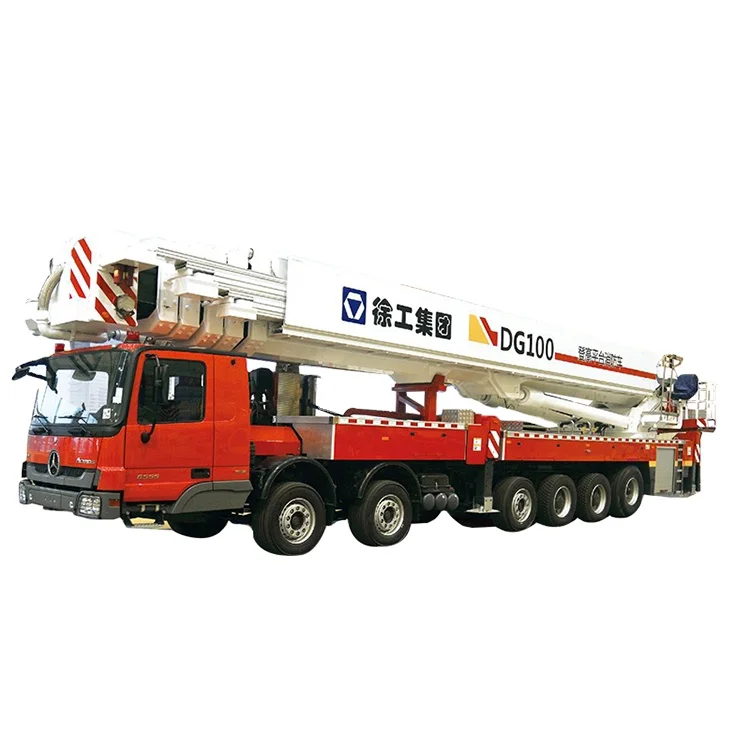 XCMG Second Hand DG100 100 м лестница платформа пожарная спасательная машина