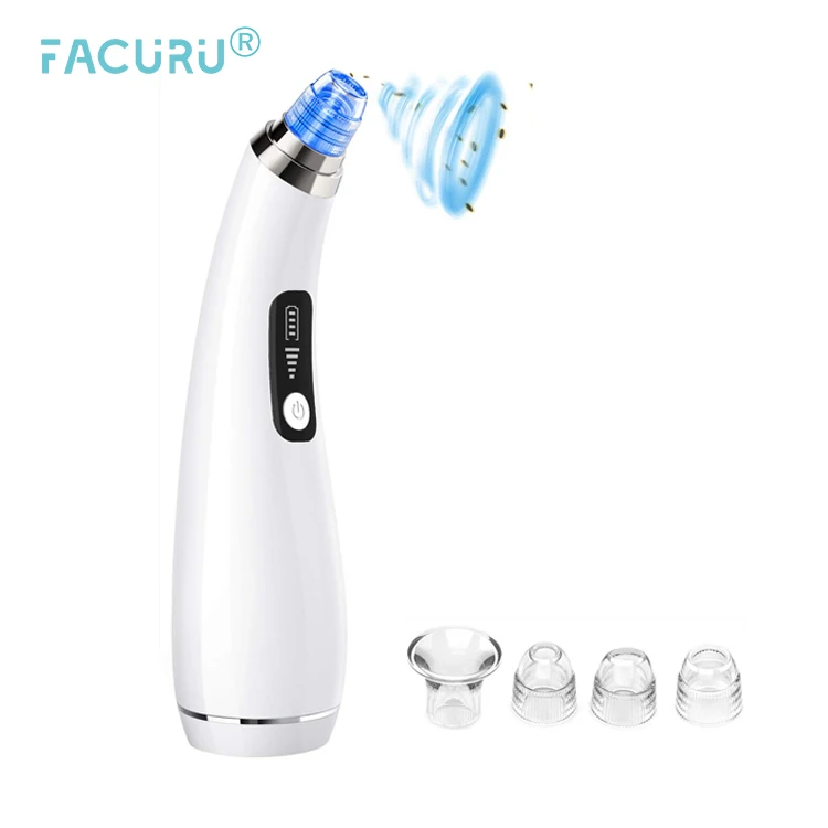 
Facuru Rechargeable Cleaner Blackhead Remover Blackheads Removal Tool Electric Bubble Blackhead Remover 