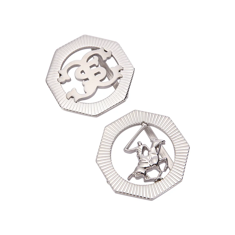 
Blu Flut custom fashion stainless steel belt buckle stainless steel logo buckle 