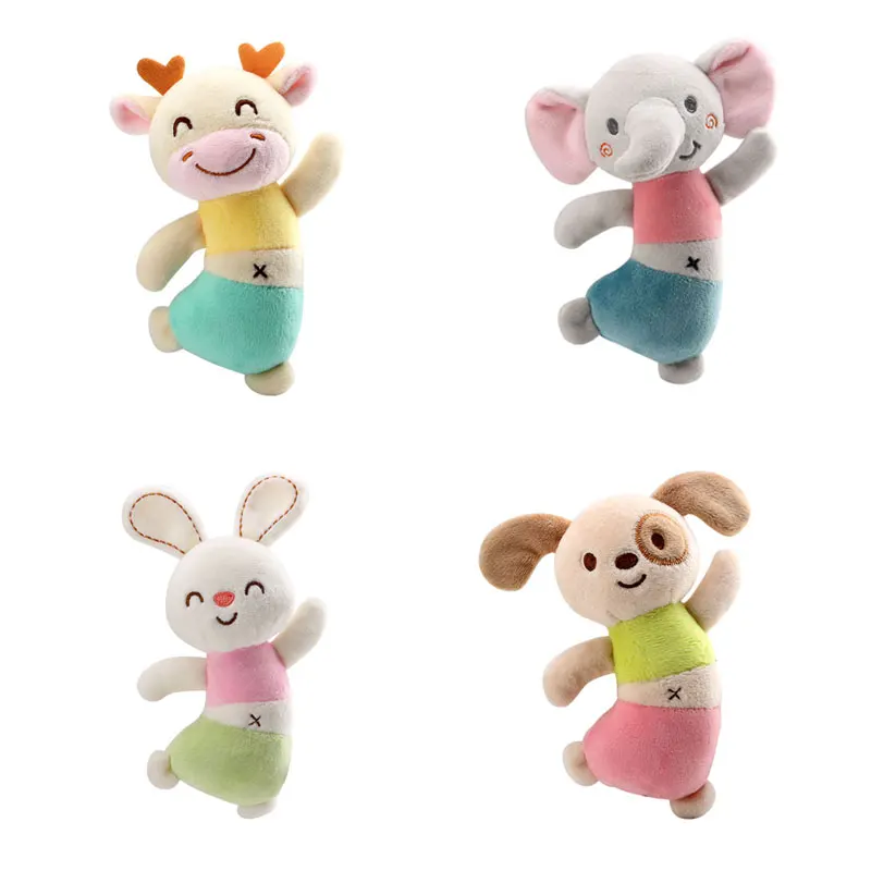 
Dancing animal rattle toy elephant baby doll rattles T022  (62407612824)