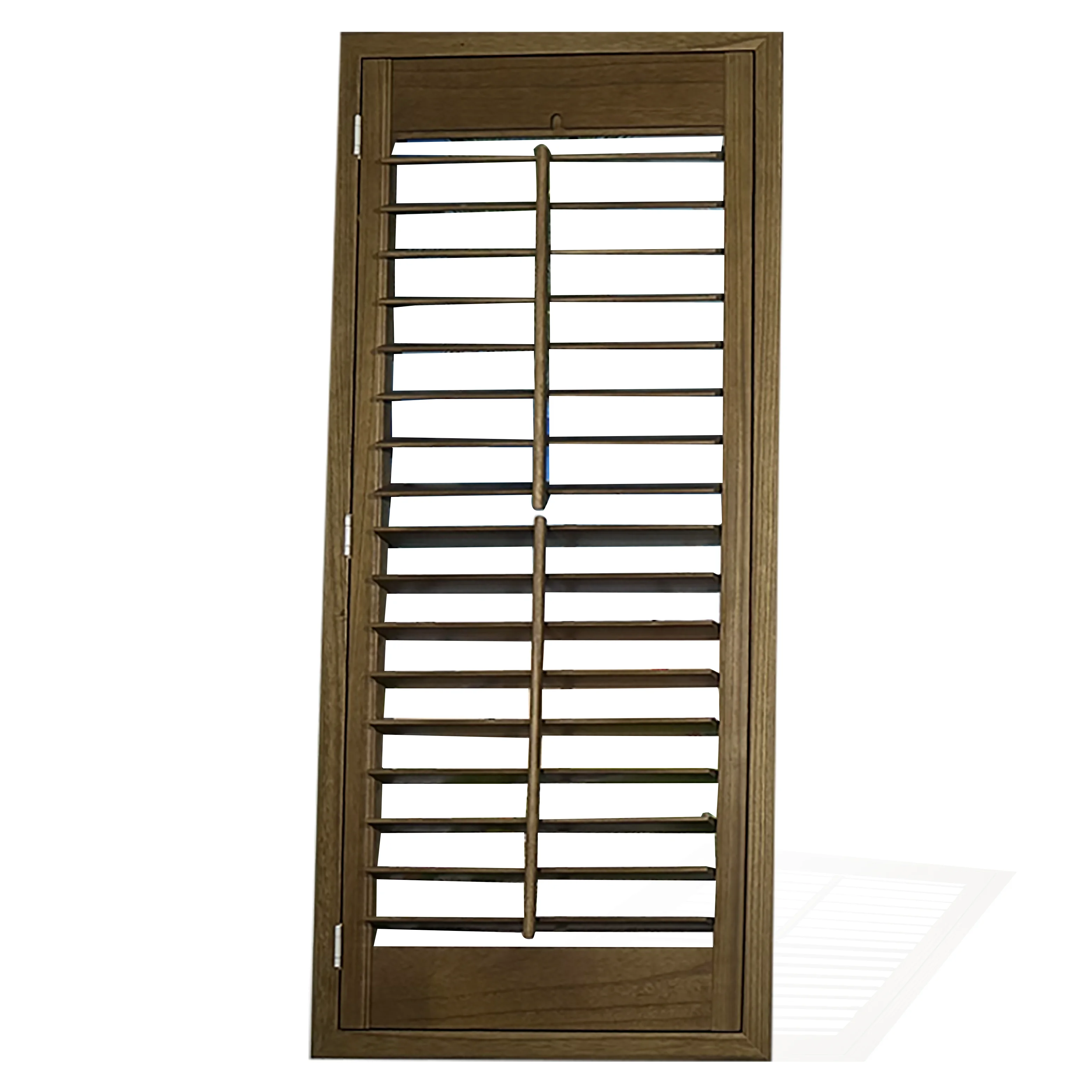 Simple Design Modern window shutters interior  plantation shutters  wooden shutter door