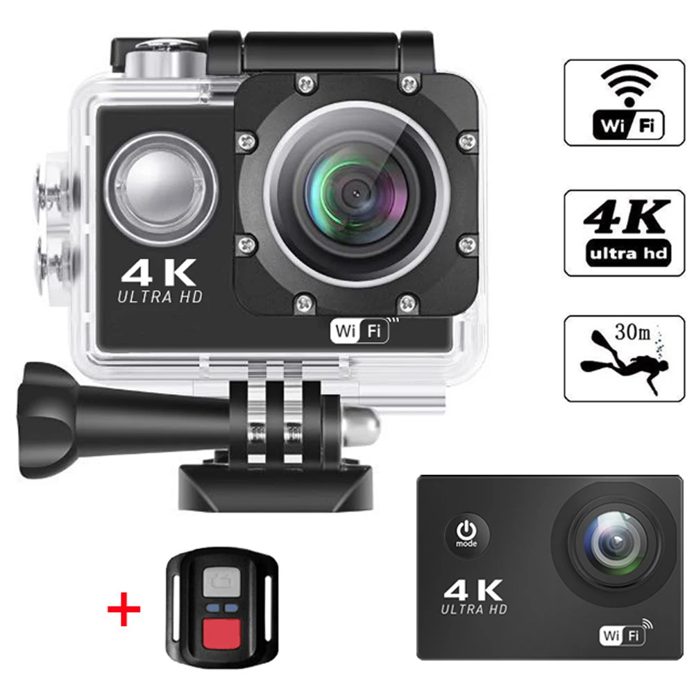 Full Hd 30fps маленькая Спортивная мини-камера для экстремальных видов спорта Dv Fhd видеокамера Wifi 4k Спортивная Экшн-камера