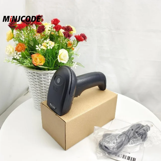 Сканер Qr-кода Mj2290 2D считыватель штрих-кодов Usb проводной датчик изображения Cmos Pdf417 Aztec поддержка экрана Mac для