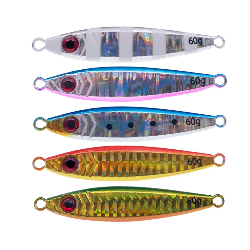 Sea Fishing  Laser Little Fat Man Iron Plate Bare Plate Lead Fish Quick Sink Bait