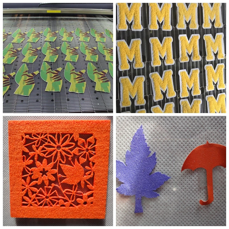 shoe upper wallpaper embroidery o2 laser engraving cutting machine