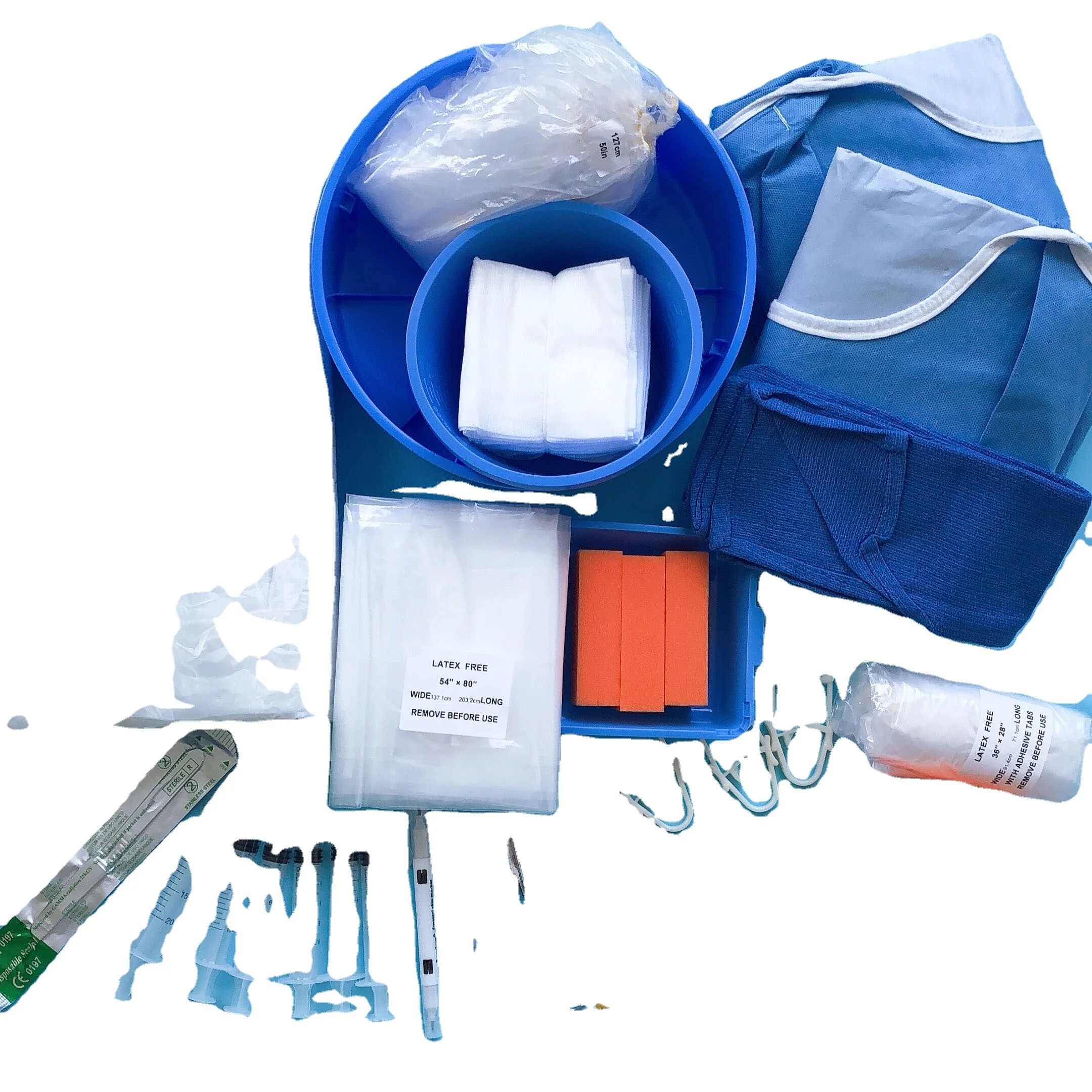 
Disposable surgical kits Cardiology Intervention Pack Heart Access Kit 