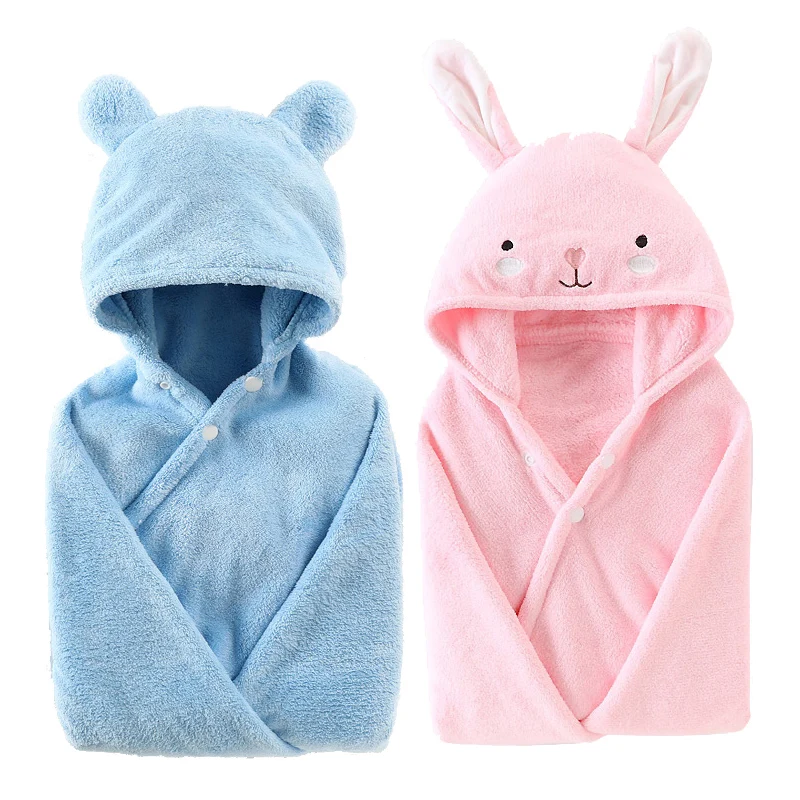 
microfiber baby towel organic hooded baby bath towel 