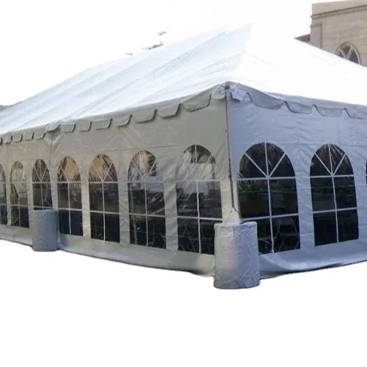 Factory Price White PVC Wedding Tents Used Decoration China Large Frame Tent